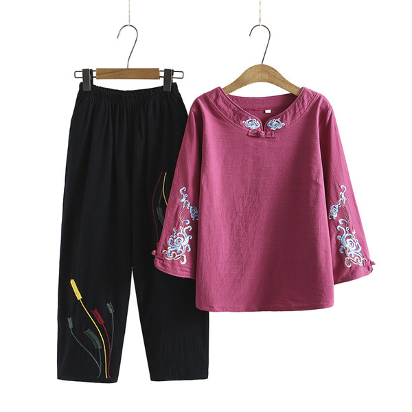 เสื้อลินินสไตล์ผู้ใหญ่ เสื้อคุณแม่ เสื้อผู้ใหญ่ แบรนด์ LININ