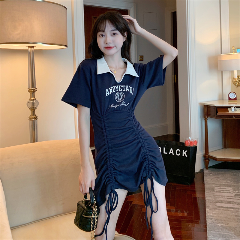 เดรสวัยรุ่น-เดรสคนอ้วนวัยรุ่น L-4XL(อก38-46 นิ้ว)