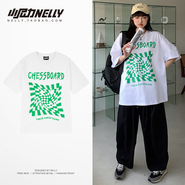 เสื้อยืดคอกลม ผู้ชาย เสื้อยืดผู้ชายเกาหลี เสื้อยืดเกาหลี แบรนด์ NELLY