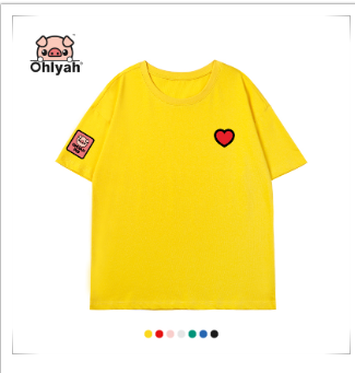 เสื้อยืดสีเหลือง เสื้อยืดสีเหลืองสวยๆ เสื้อยืดสีเหลืองผู้หญิง จัดส่งฟรีทั่วประเทศไทย