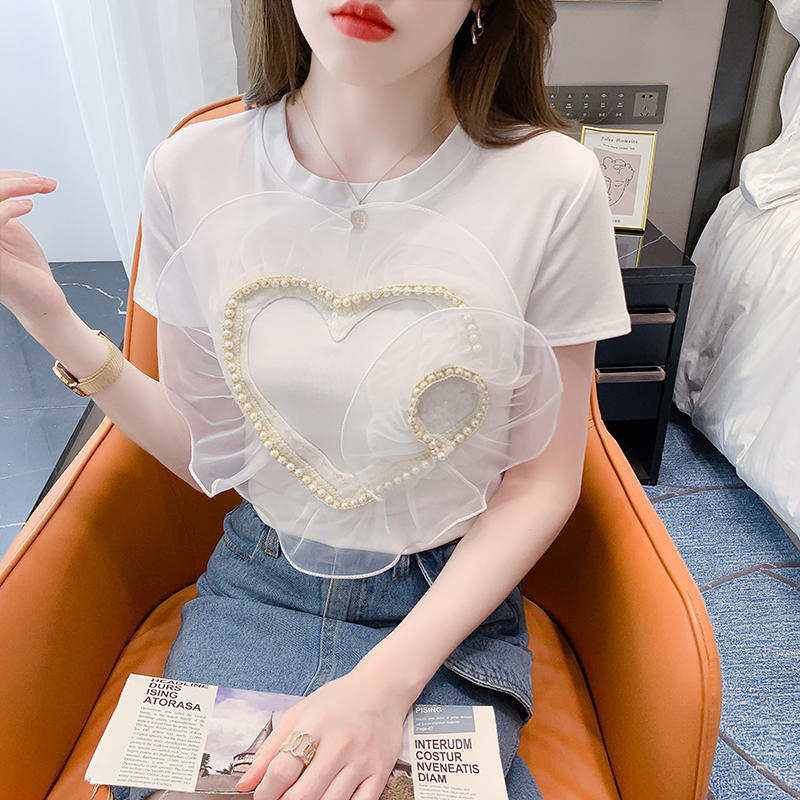 เสื้อยืดวัยรุ่นน่ารักๆ เสื้อวัยรุ่นแขนสั้น เสื้อผ้าวัยรุ่นเกาหลี แบรนด์ Wiyike