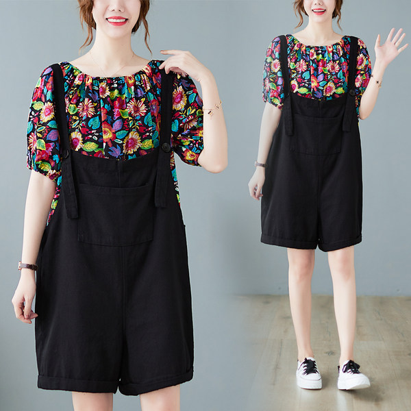 เสื้อลินินคนอ้วน เสื้อทีเชิ้ตคนอ้วนผู้หญิง เสื้อทีเชิ้ตตัวใหญ่ By Literary Plus size