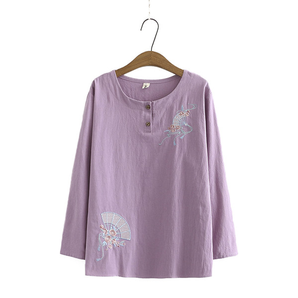เสื้อลินินสไตล์ผู้ใหญ่ เสื้อคุณแม่ เสื้อผู้ใหญ่ แบรนด์ LININ