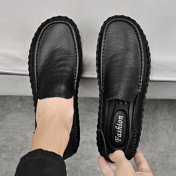 รองเท้าหนังผู้ชาย มีไซส์39-44 รองเท้าโลฟเฟอร์ชาย Slip-On Shoes