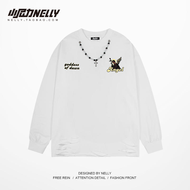 เสื้อยืดคอกลม ผู้ชาย เสื้อยืดผู้ชายเกาหลี เสื้อยืดเกาหลี แบรนด์ NELLY
