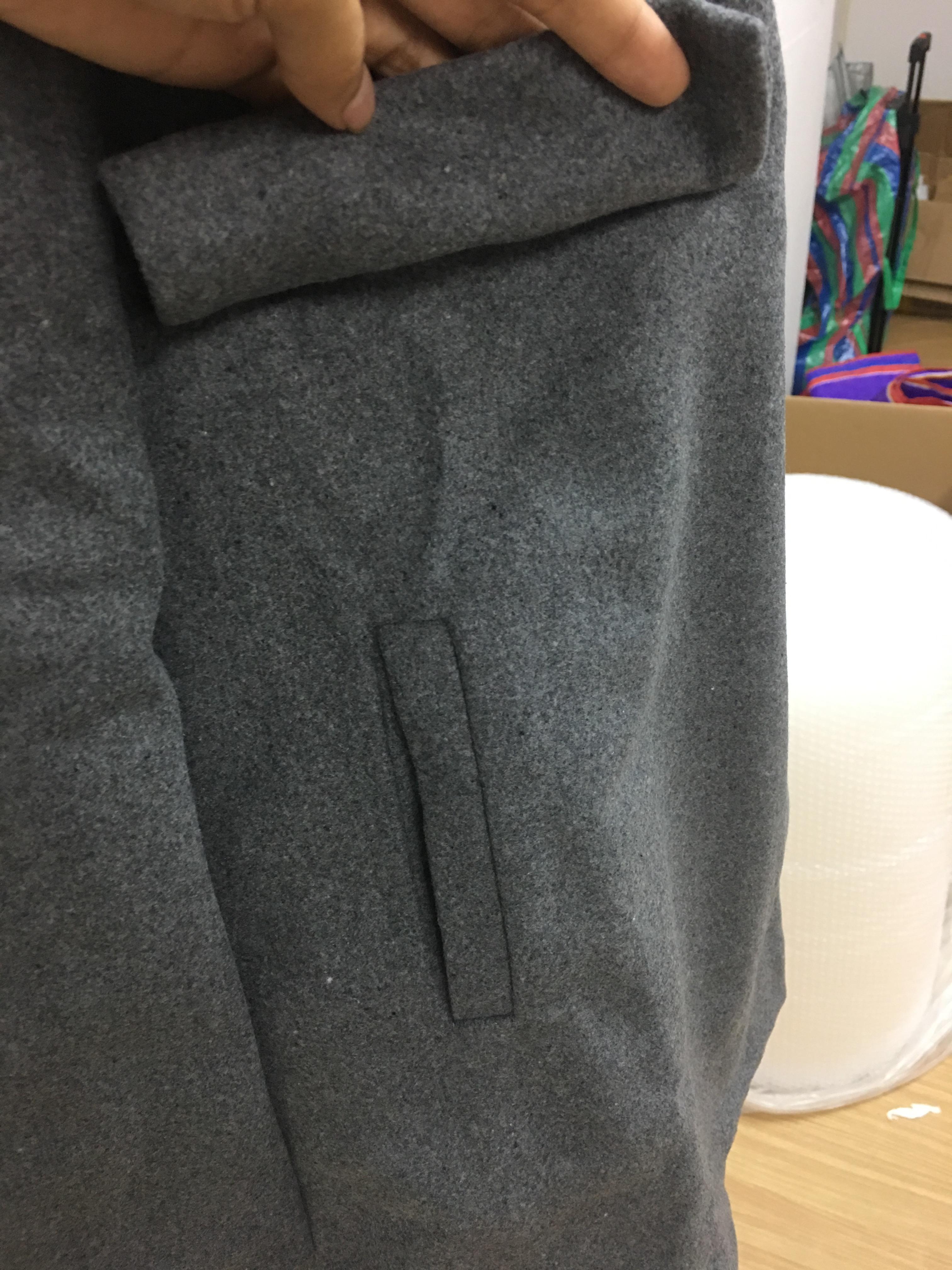 เสื้อโค้ทกันหนาว สีดำ ทรงสวย ใส่ได้หลายแบบ ผ้าดีบุซับในกันลม BLACK