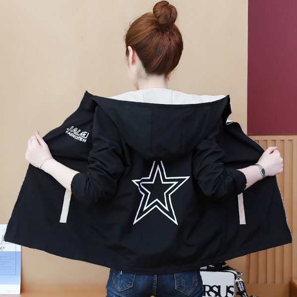 แจ็คเก็ต เสื้อคลุมแจ็คเก็ต เสื้อคลุมป้องกันแดด เสื้อแจ๊คเก็ตแขนยาว Dickey