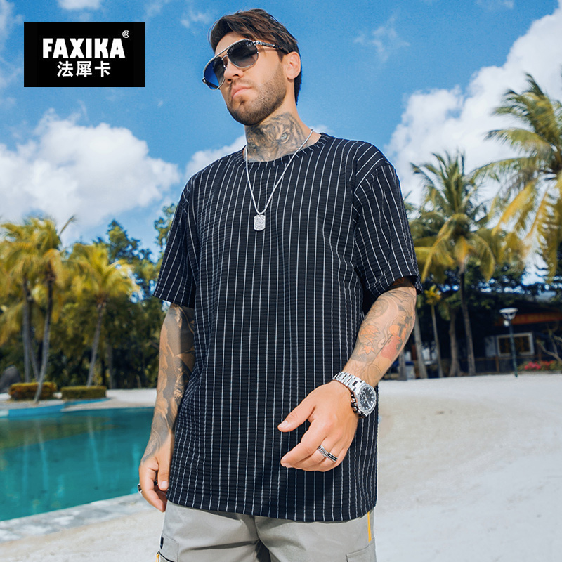 เสื้อยืดผู้ชายอ้วน S-5XL(อกเสื้อ39-51นิ้ว)