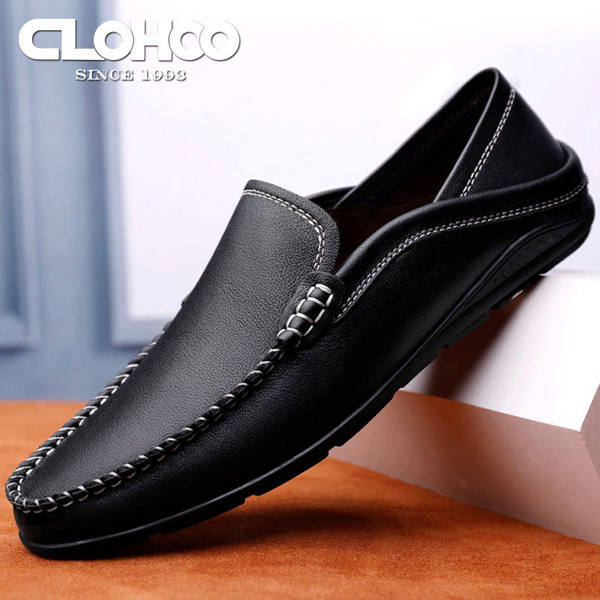 รองเท้าหนังผู้ชาย มีไซส์39-44 รองเท้าโลฟเฟอร์ชาย Slip-On Shoes