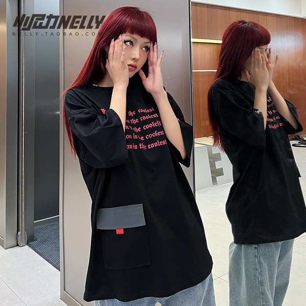 เสื้อยืดคอกลม ผู้ชาย เสื้อยืดผู้ชายเกาหลี เสื้อยืดเกาหลี แบรนด์ NELLY