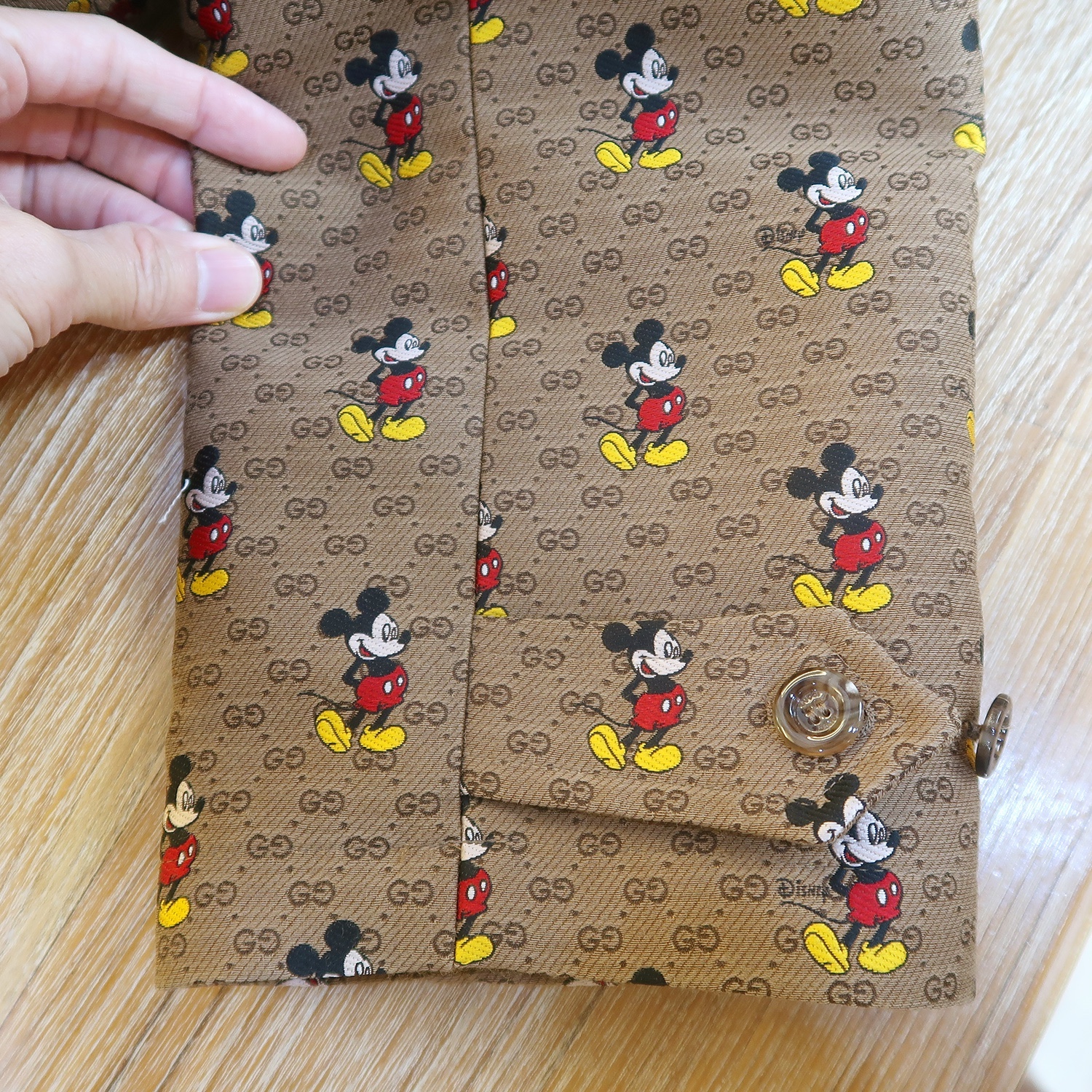 Gucci X Disney GG/Mickey Mouse Oversized Jacket Size 42