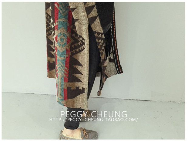 เสื้อคลุมกันหนาว ตัวยาว ผ้าทอเนื้อแน่นนุ่ม งานดีผ้าดีตามแบบเลยจ้า ใครชอบแนวนี้ต้องรีบจัดเลยจ้า