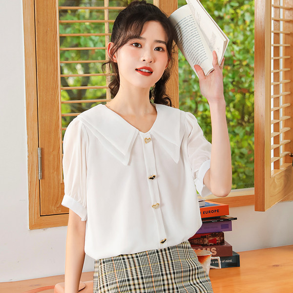 เสื้อชีฟองเกาหลี เสื้อชีฟองสวยๆ