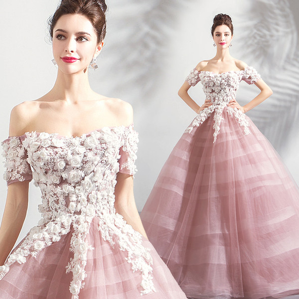 ชุดราตรี ชุดออกงาน ดีไซน์หรู แบรนด์ Angel