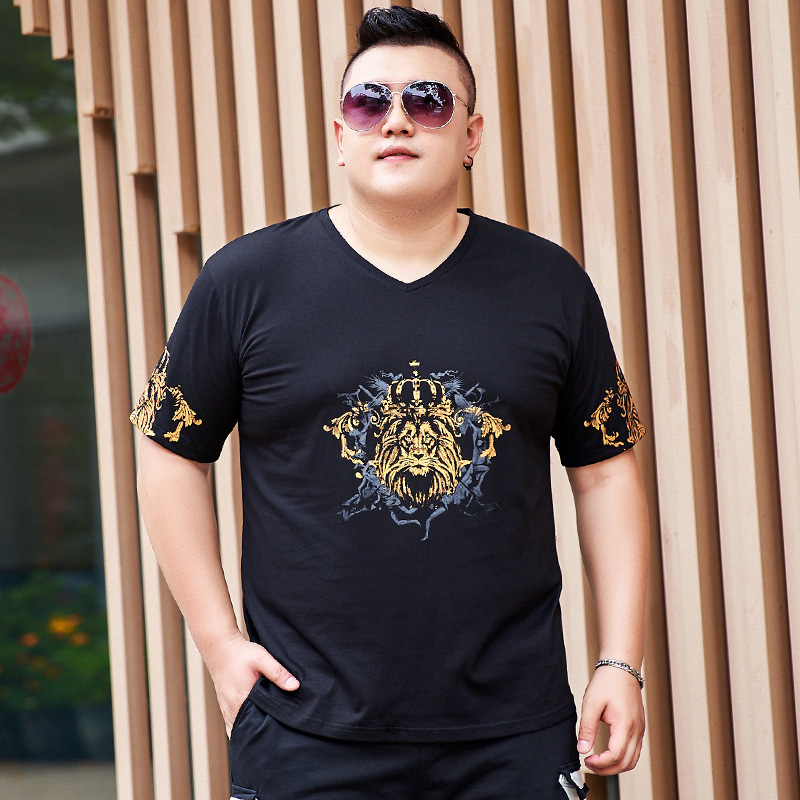 เสื้อยืดผู้ชายอ้วน S-5XL(อกเสื้อ39-51นิ้ว)