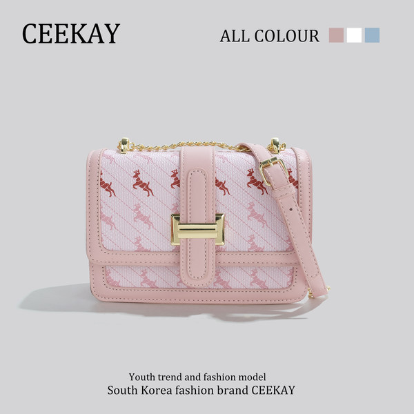 กระเป๋าสะพายข้างเกาหลี กระเป๋าผู้หญิงแบรนด์ CEEKEY