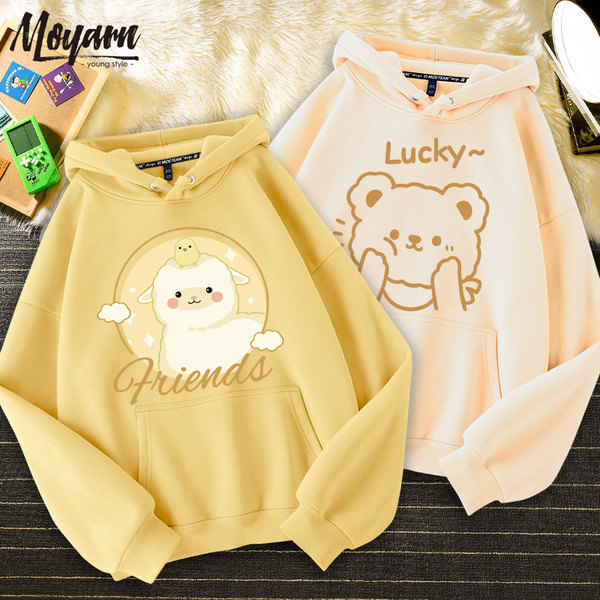 เสื้อยืดคอตตอน สกรีนลายน่ารัก มีหลากหลายสี ส่งฟรีทั่วไทย