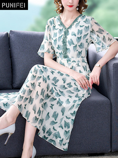 เดรสวัยผู้ใหญ่40-60ปี เดรสคุณแม่ ชุดเดรสทำงานวัยผู้ใหญ่ แบรนด์ MAMA DRESS