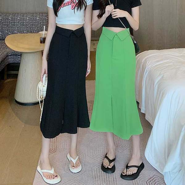 กระโปรงยาว กระโปรงยาวทรงเอ กระโปรงทำงาน