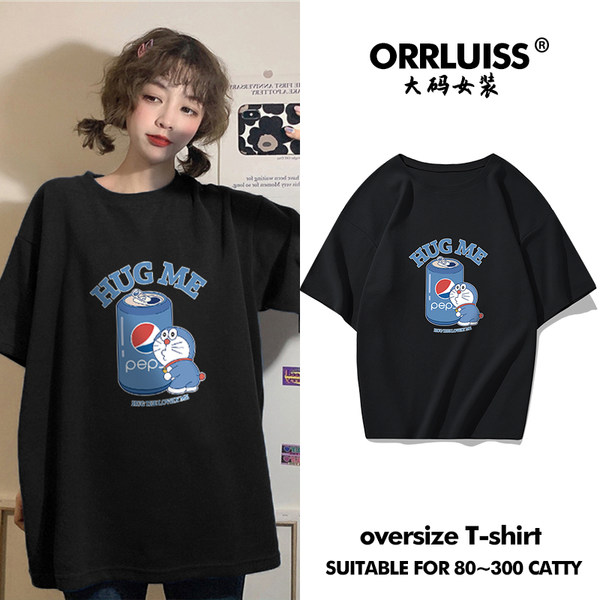 เสื้อโอเวอร์ไซส์เกาหลี เสื้อยืดพลัสไซส์ เสื้อยืดคนอ้วน เสื้อยืดโอเวอร์ไซส์ผู้หญิง