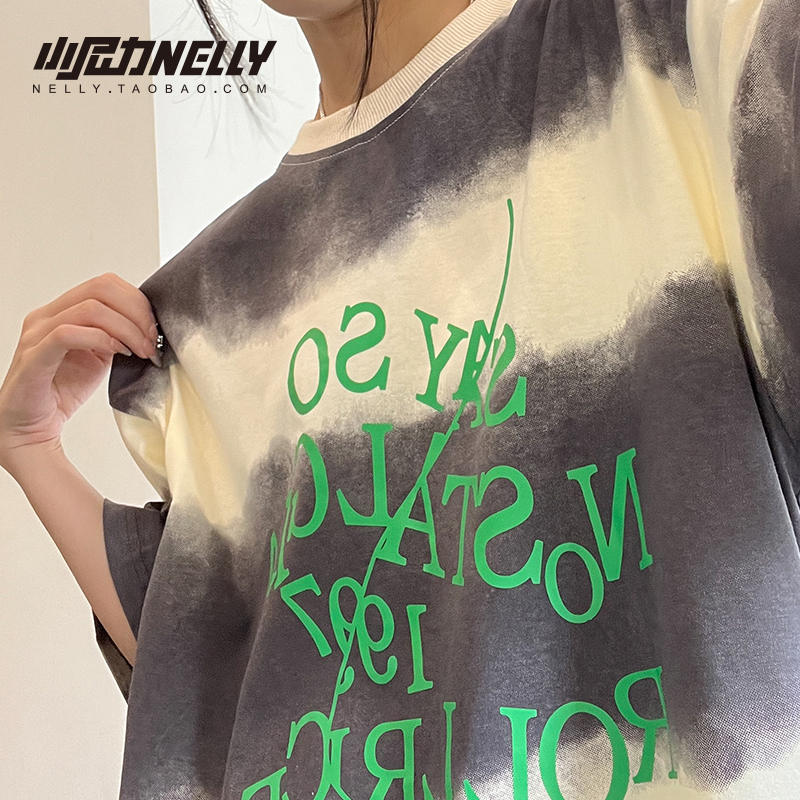 เสื้อยืดคอกลม ผู้ชาย เสื้อยืดผู้ชายเกาหลี เสื้อยืดเกาหลี แบรนด์ NELLY