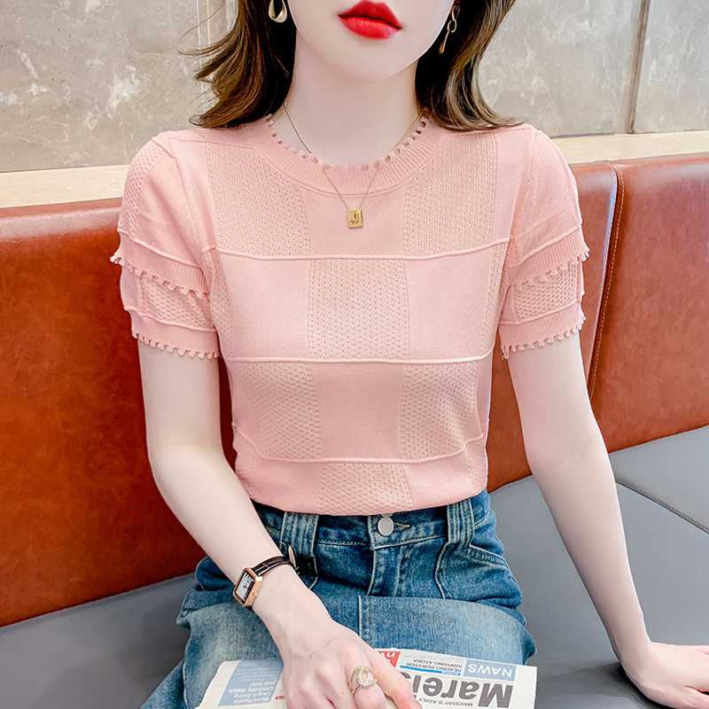 เสื้อผ้าวัยรุ่นเกาหลี เสื้อยืดวัยรุ่นผู้หญิง มีขนาด S M L XL