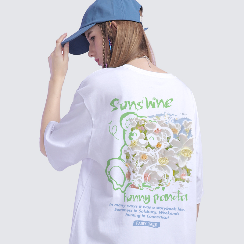 เสื้อผ้าวัยรุ่นเกาหลี เสื้อยืดวัยรุ่นผู้หญิง มีขนาด S M L XL