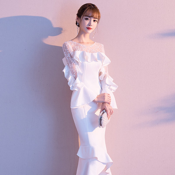 ชุดราตรี ชุดราตรีสวยหรู แบบ ทันสมัย Evening dress
