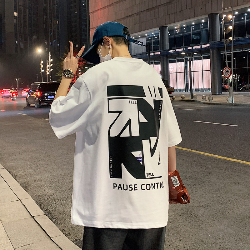 เสื้อยืดผู้ชายอ้วน XL-5XL อกเสื้อ40-52 นิ้ว