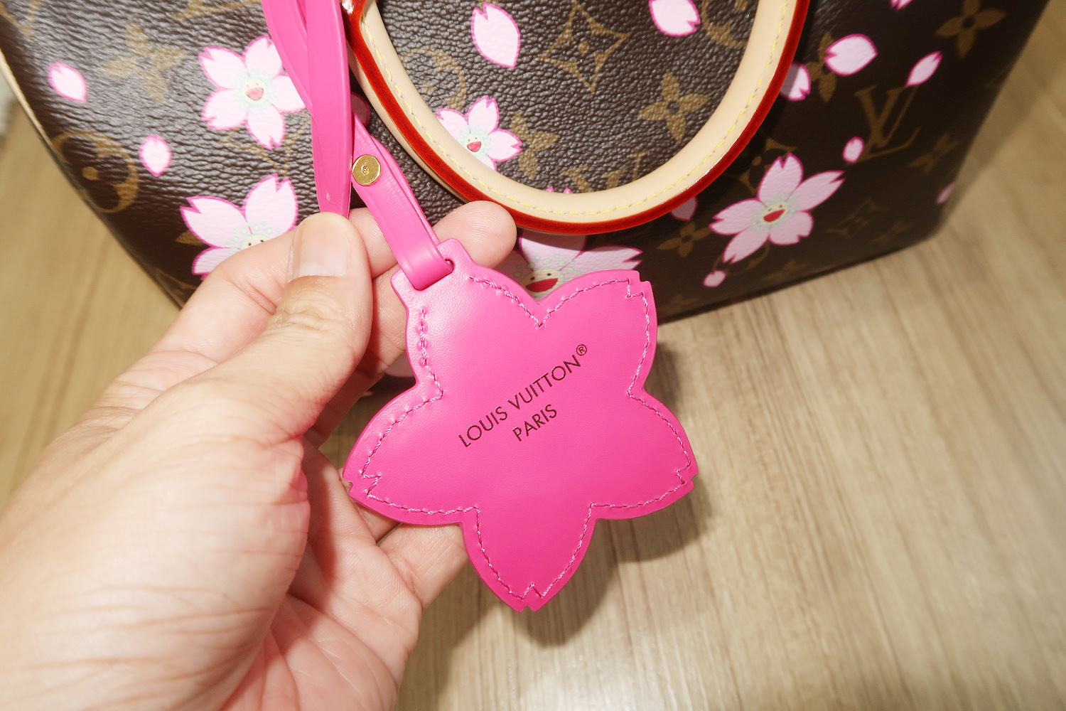 LV X Murakami Monogram Cherry Blossom Speedy 25 Bandouliere (พารากอน 2 เดือน)