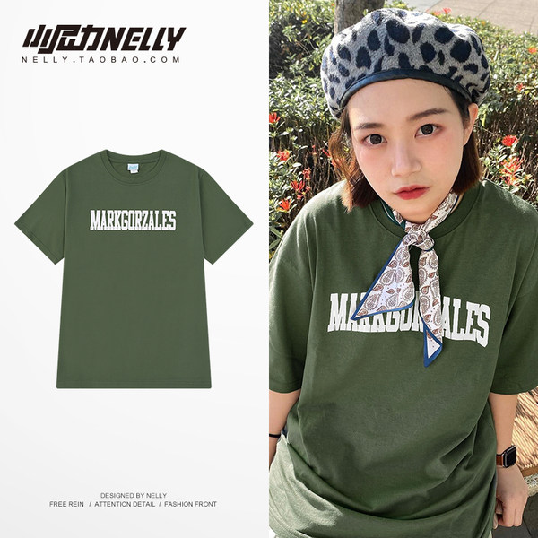 เสื้อยืดคอกลม ผู้ชาย เสื้อยืดผู้ชายเกาหลี เสื้อยืดเกาหลี แบรนด์ NELLY