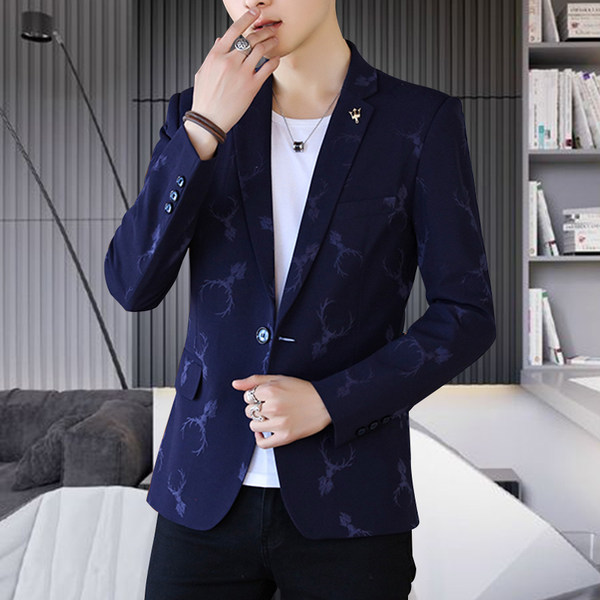 สูท Blazers ผู้ชาย เสื้อคลุมสไตล์สูท สำหรับผู้ชาย