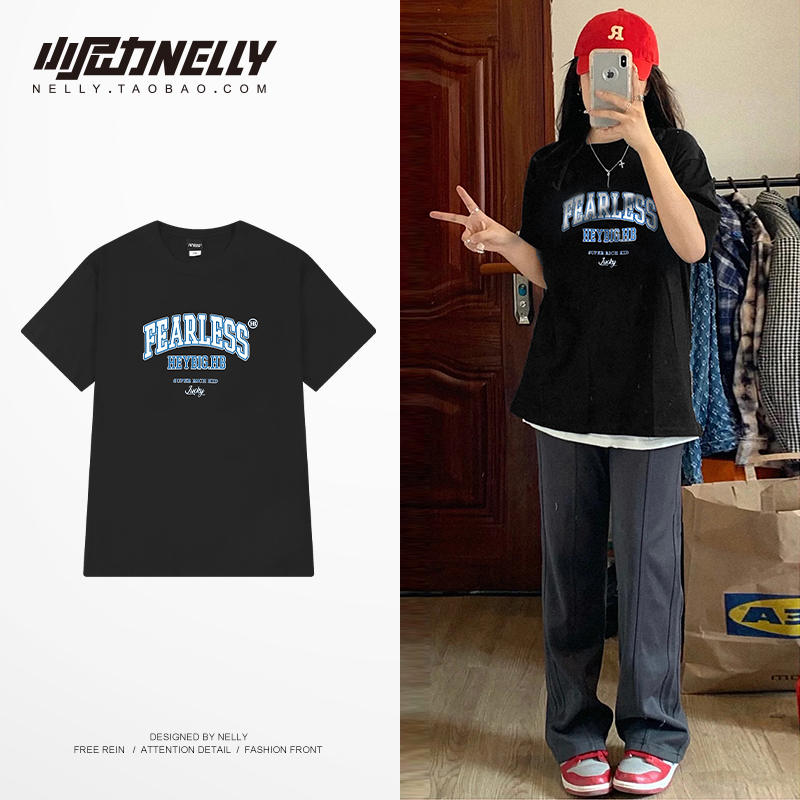 เสื้อยืดคอกลม ผู้ชาย เสื้อยืดผู้ชายเกาหลี เสื้อยืดเกาหลี แบรนด์ NELLY