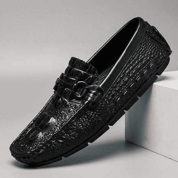 รองเท้าหนังผู้ชาย มีไซส์39-44 รองเท้าโลฟเฟอร์ชาย Slip-On Shoes
