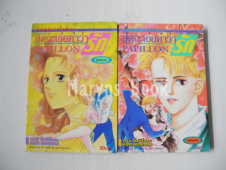 สุดจะเอ่ยคำว่ารัก 2 เล่มจบ / Morioka Mari
