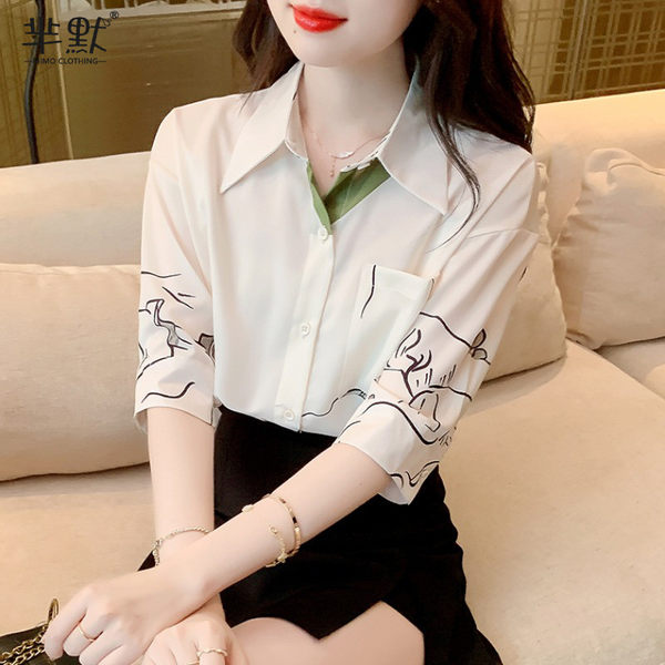 เสื้อชีฟองเกาหลี เสื้อชีฟองสวยๆ