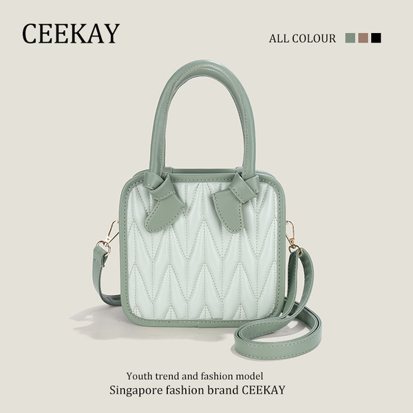 กระเป๋าสะพายข้างเกาหลี กระเป๋าผู้หญิงแบรนด์ CEEKEY