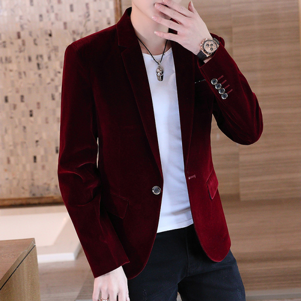 สูท Blazers ผู้ชาย เสื้อคลุมสไตล์สูท สำหรับผู้ชาย