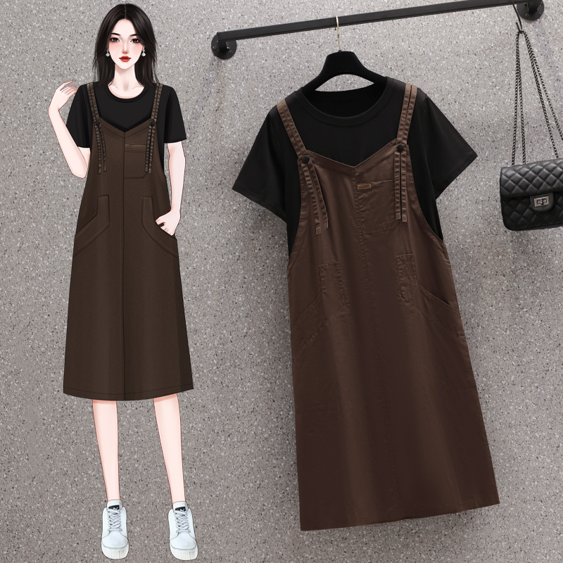 เดรสแขนสั้น มีไซส์ L-4XLอก 38-47 นิ้ว ใส่ได้ทั้งสาวหุ่นดีน่ารักจนถึงสาวอวบพลัสไซส์ จัดส่งฟรี! ทักแชทสั่งซื้อ
