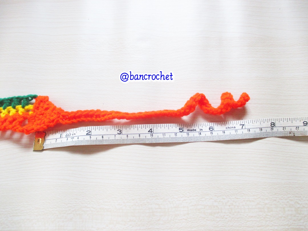 Bancrochet ที่คาดผมถักโครเชต์ สลับสี crochet headband หลากสี 1-1.5*13 inch