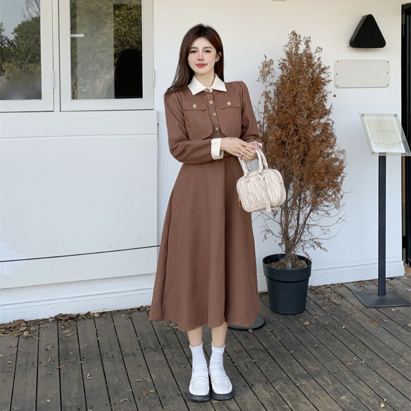 เดรสสาวอวบ มีไซส์ L-4XLอกเสื้อ 38-47 นิ้ว ใส่ได้ทั้งสาวหุ่นดีน่ารักจนถึงสาวอวบพลัสไซส์ จัดส่งฟรี! ทักแชทสั่งซื้อ