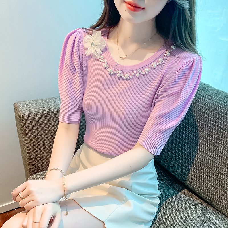เสื้อผ้าวัยรุ่นเกาหลี เสื้อยืดวัยรุ่นผู้หญิง มีขนาด S M L XL