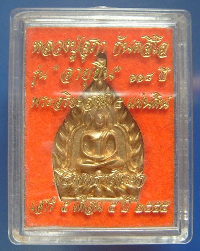 เหรียญเจ้าสัว หลวงปู่สุภา กันตสีโล รุ่นอายุยืน ๑๑๘ ปี