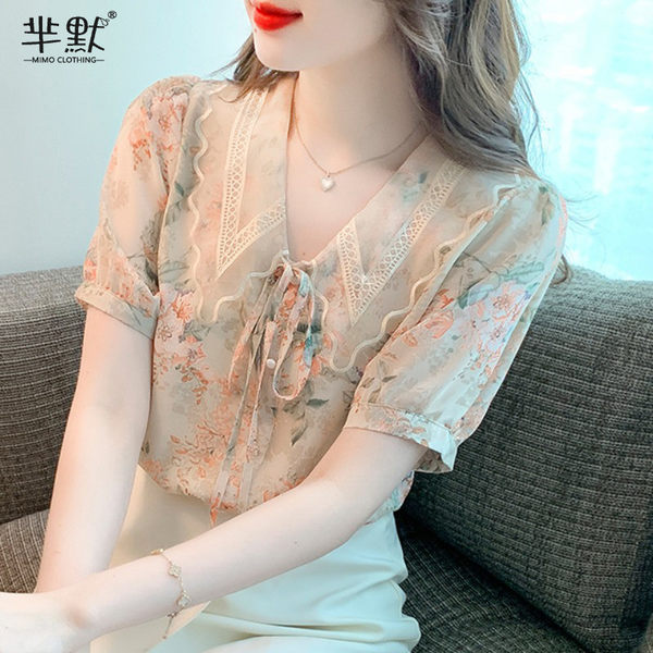 เสื้อชีฟองเกาหลี เสื้อชีฟองสวยๆ