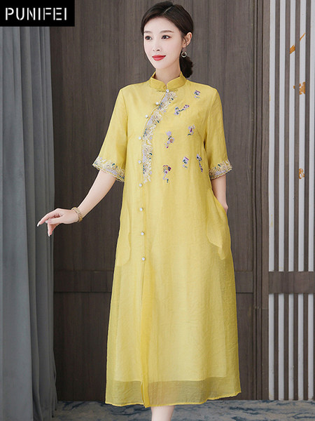 เดรสวัยผู้ใหญ่40-60ปี เดรสคุณแม่ ชุดเดรสทำงานวัยผู้ใหญ่ แบรนด์ MAMA DRESS