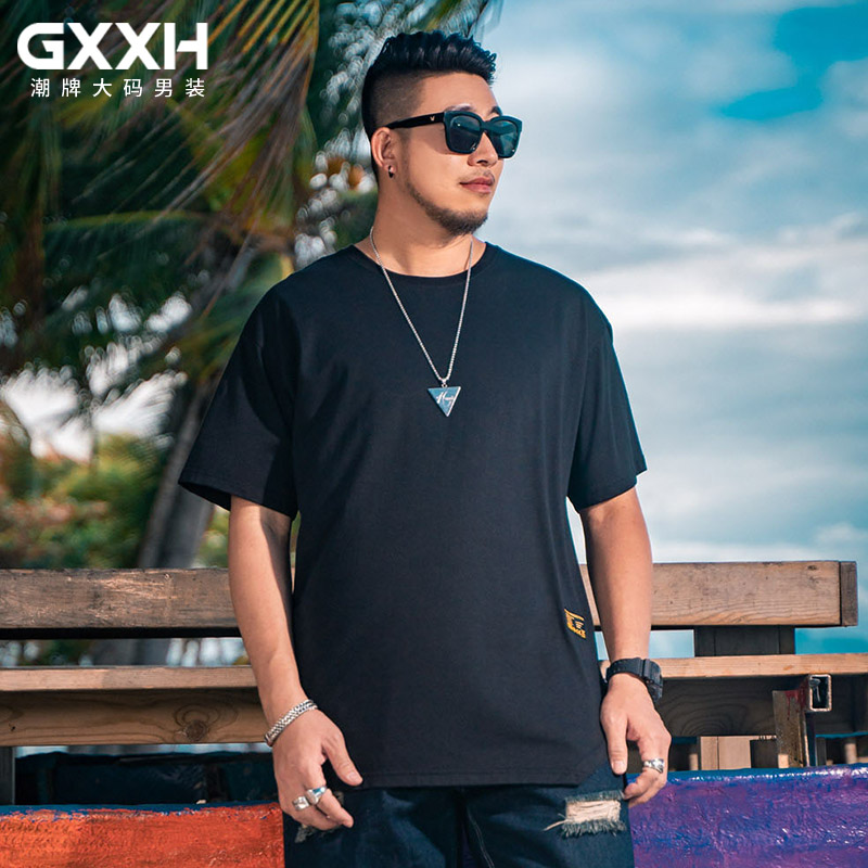 เสื้อยืดผู้ชายอ้วน S-5XL(อกเสื้อ39-51นิ้ว)