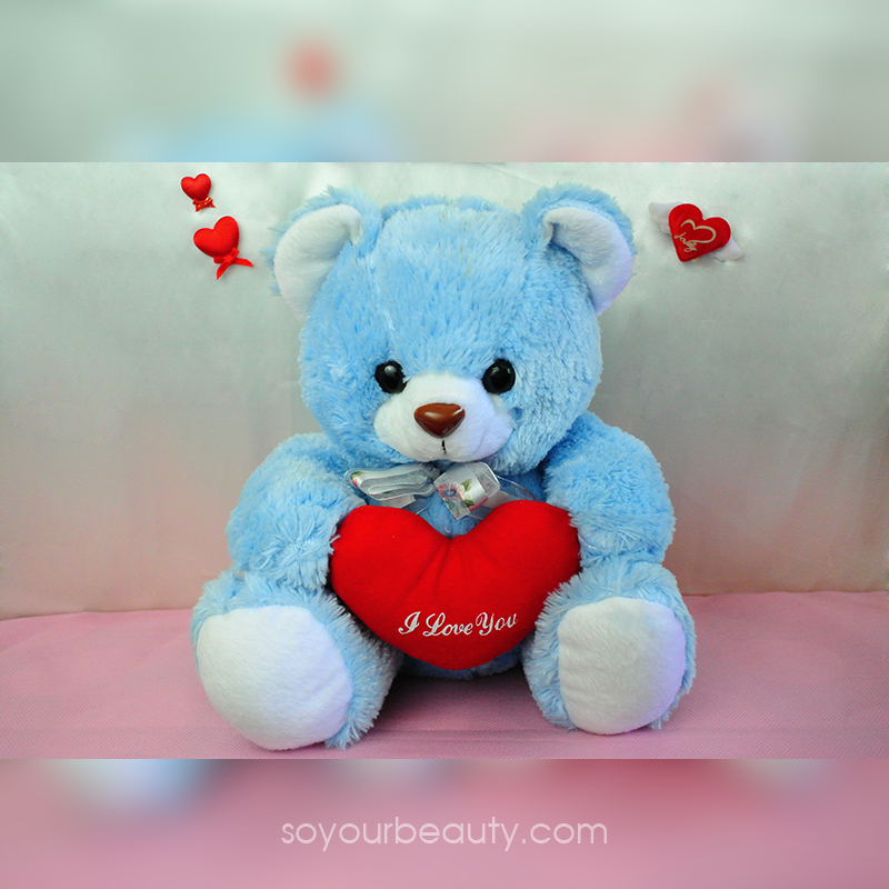 ตุ๊กตาหมี ถือหัวใจ