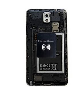 ที่ชาร์จโทรศัพท์แบบ wireless Qi Wireless Charger Receiver Adapter Set สำหรับ Samsung Galaxy Note 3 อุปกรณ์ครบชุด no 9442517