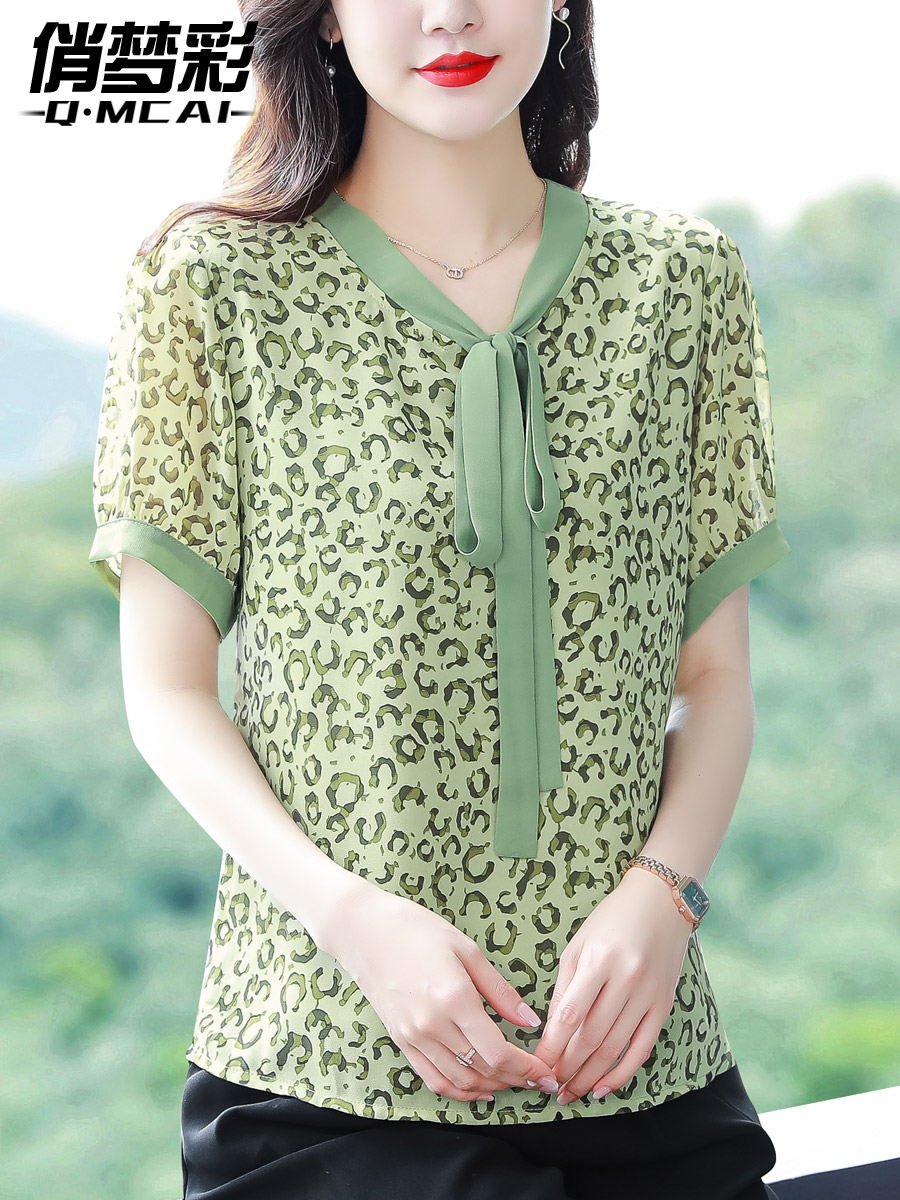 เสื้อชีฟอง เสื้อแฟชั่นสุภาพสตรีวัยผู้ใหญ่ มีไซต์ อก34นิ้ว-43นิ้ว