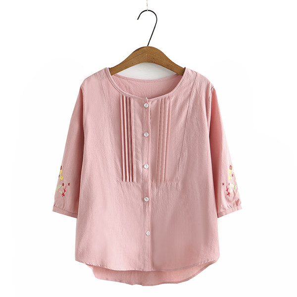 เสื้อลินินสไตล์ผู้ใหญ่ เสื้อคุณแม่ เสื้อผู้ใหญ่ แบรนด์ LININ